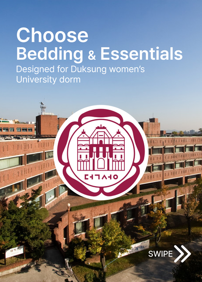 Bedding & Living Kit for Duksung Women's University