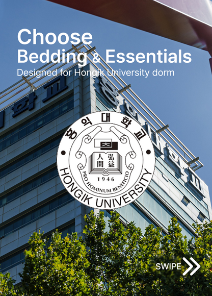 Bedding & Living Kit for Hongik Dorm